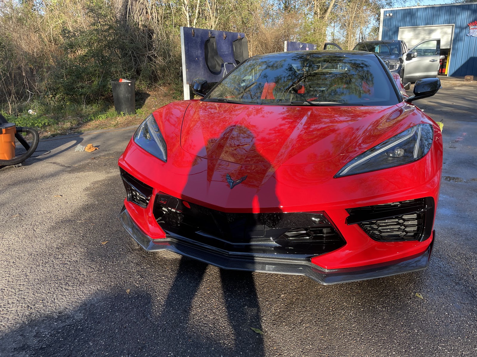 Corvette C8 hand-detailed at BK's, Conroe TX